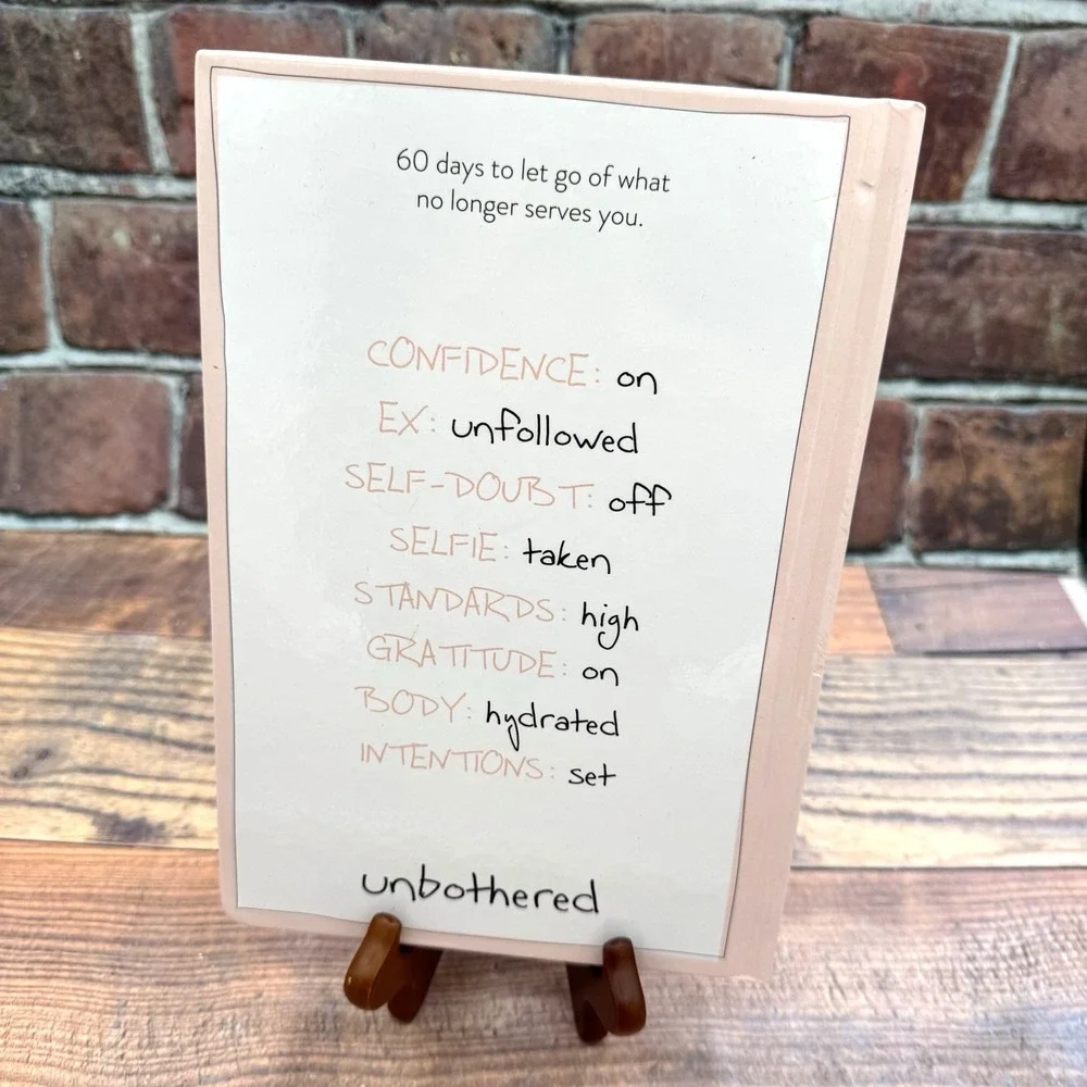 The Unbothered Journal Calm Your Anxious Thoughts Case Kenny Journal Self-Help